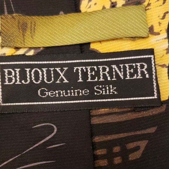 MONA LISA 100% SILK NECK TIE - Picture 6 of 8